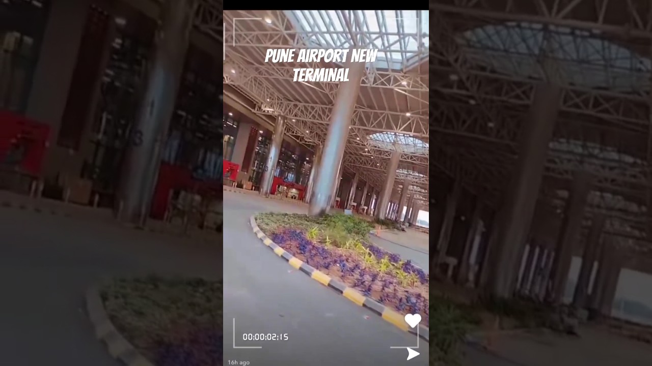 Pune Airport New Terminal Ready for Inauguration #puneairport #pune #punemetro #hinjewadi