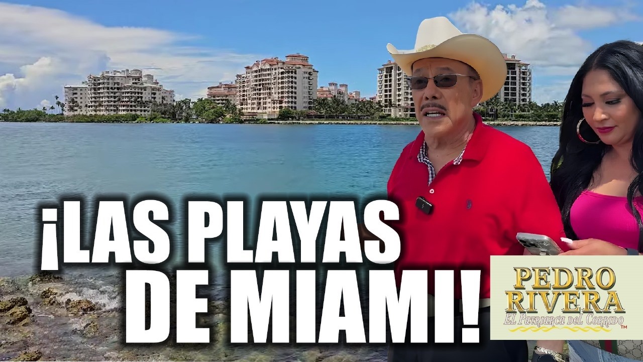 &iexcl;DE PASEO EN LA PLAYA DEL DORAL EN MIAMI! | DON PEDRO RIVERA