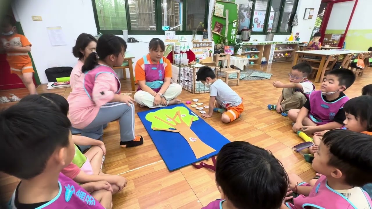 114學年度沉沉浸式客語  苗栗縣私立多倫多幼兒園  月份:8月  班級:高飛A班  帶班老師:古文欣老師    活動名稱:大樹的小客人   片長:14分30秒