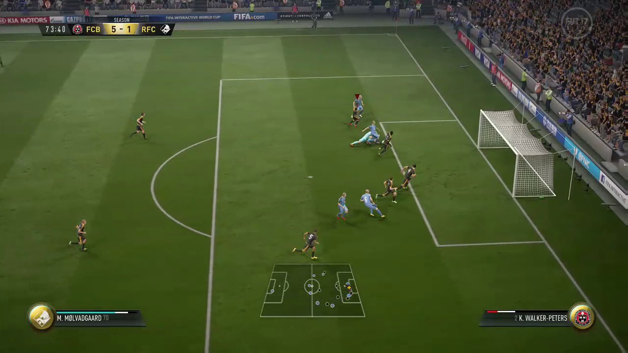 FIFA 17 GLITCH!!!( FUNNY COMMENTARY GLITCH)