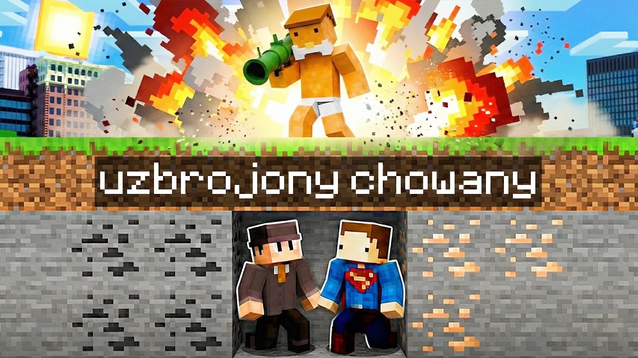 MINECRAFT CHOWANY, ALE MAMY LOSOWE BRONIE (z @ogryzek )