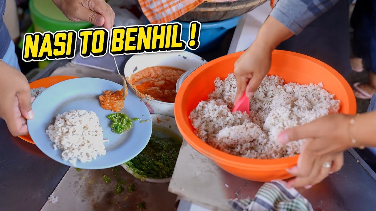 CUMAN NASI DI ADUK TO JADI BAYARIN YG ADA DISINI!