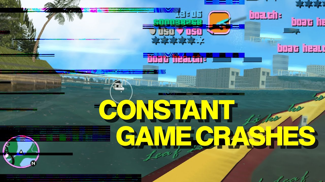 Constant Game Crashes - GTA Vice City Hardlined - Episode 4