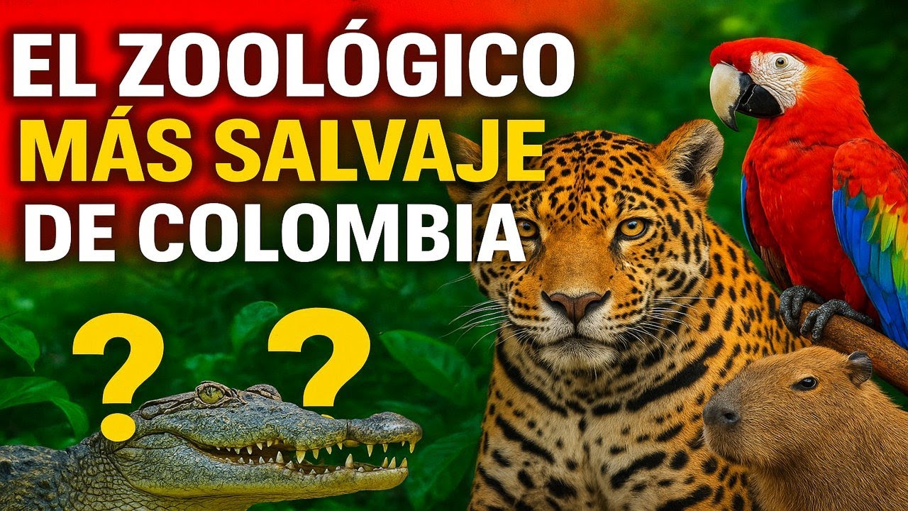 🐊Entré al ZOOLÓGICO más SALVAJE🐍 de Colombia...y esto PASÓ🐆😱❌ #familiaaventurascolombia