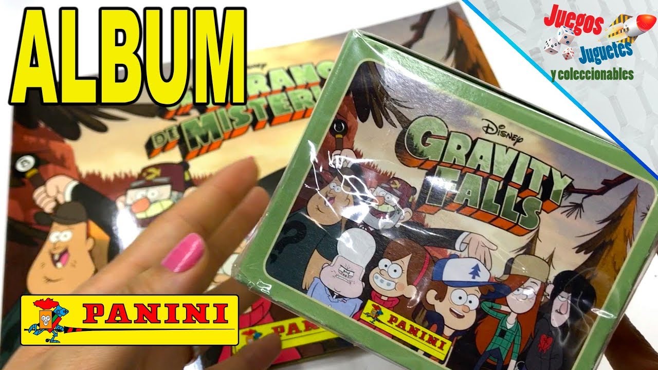 Album Gravity Falls  Panini Caja Completa ► Juegos Juguetes y Coleccionables