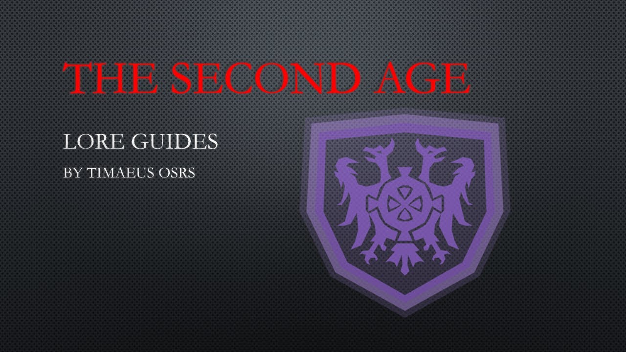 [Руководство по лору OSRS] Вторая Эпоха