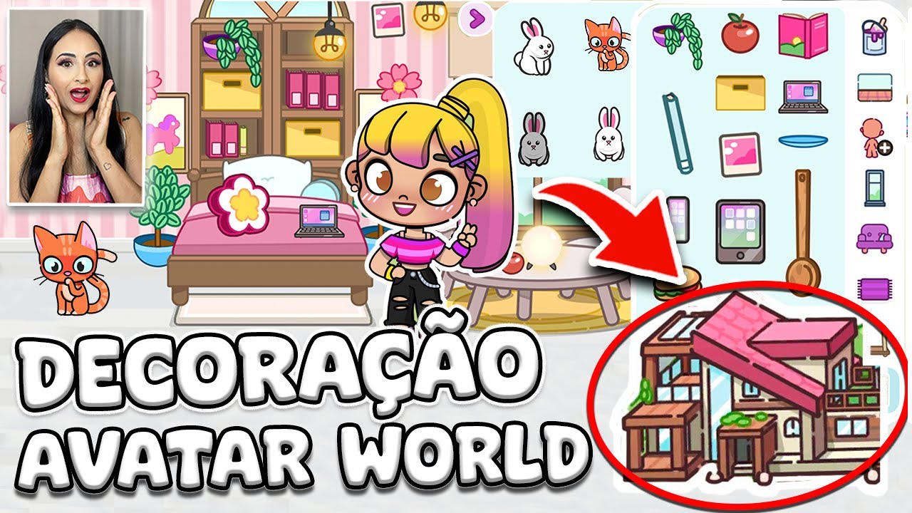 DECOREI NO JOGO AVATAR WORLD | O Segredo da DECORAÇÃO Perfeita 😍