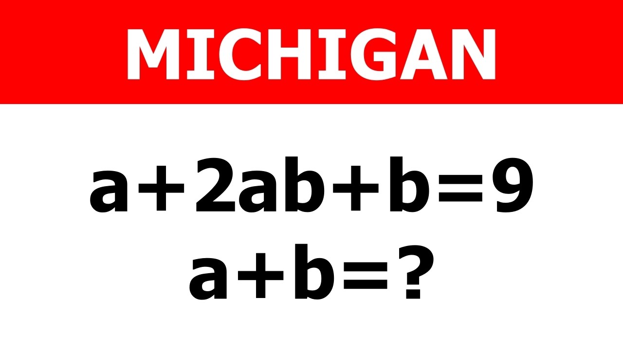 MICHIGAN | Este Problema Parece Fácil Pero Muchos Fallan