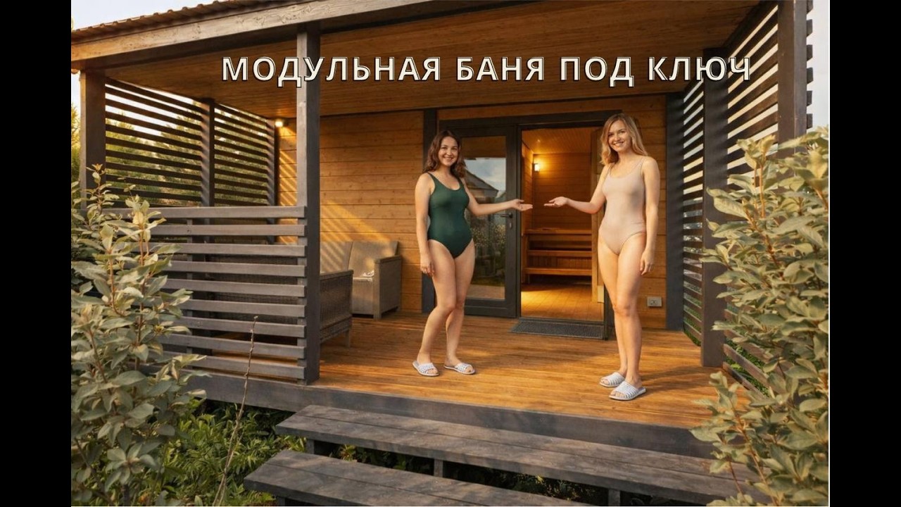 МОДУЛЬНАЯ БАНЯ В СТИЛЕ СКАНДИ , отзыв клиента .