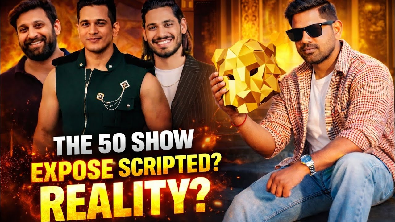 The 50 Show Roast 🔥 | Reality Ya Scripted? Funny Reaction @Thugesh @inishutiwari @FukraInsaan 