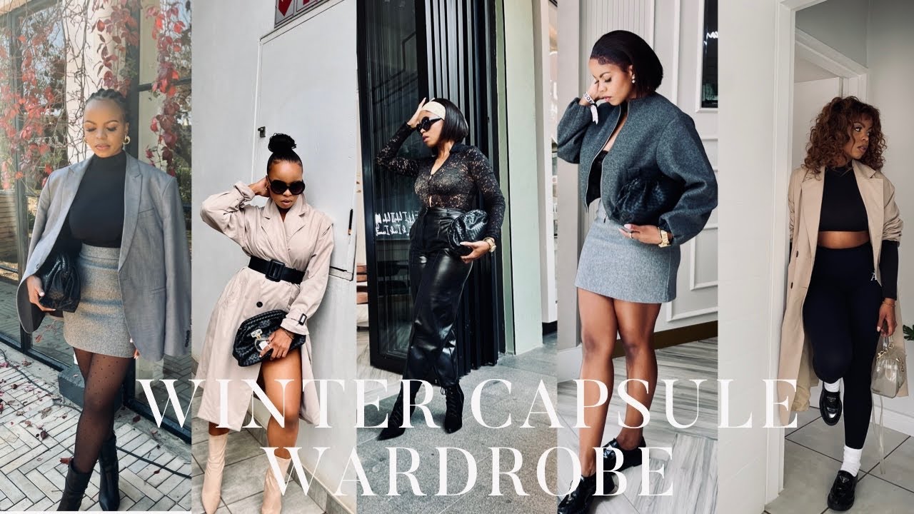EVERYDAY GO TO WINTER OUTFITS || STYLE EDIT || WINTER FASHION CAPSULE WARDROBE|| PHILELA GODLWANA