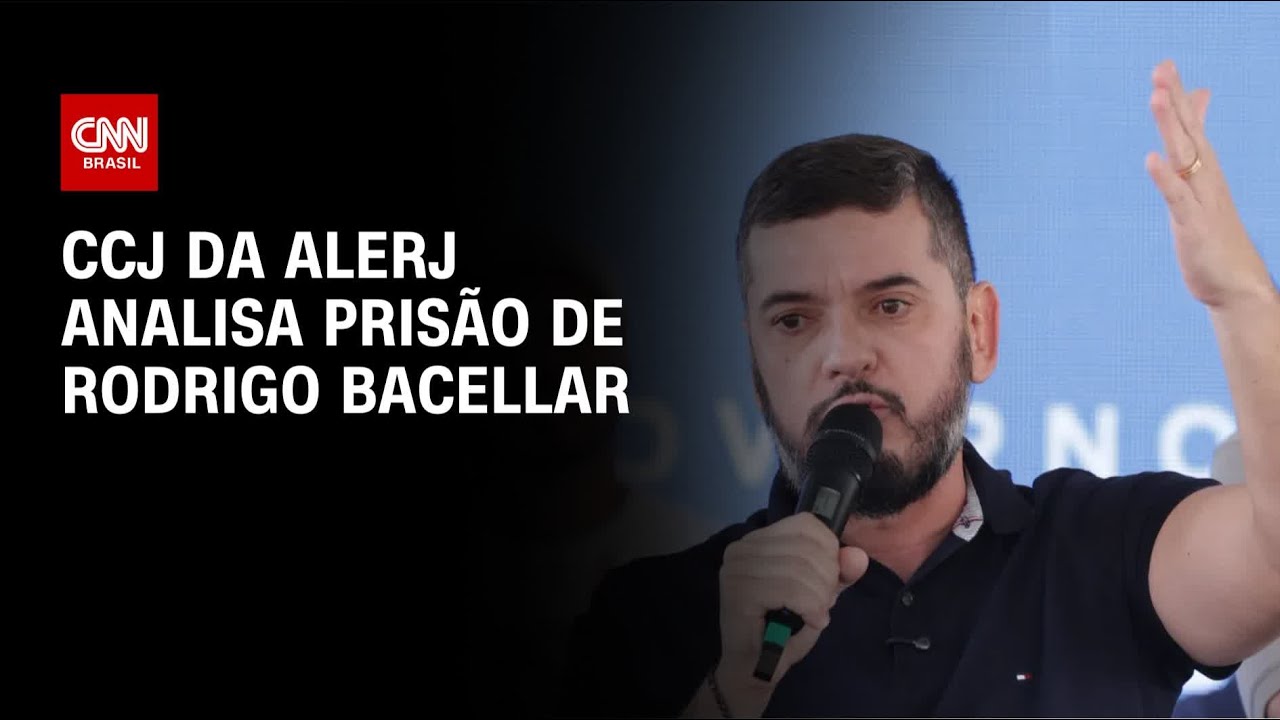 Alerj decide na segunda-feira (8) sobre prisão de Rodrigo Bacellar | CNN NOVO DIA