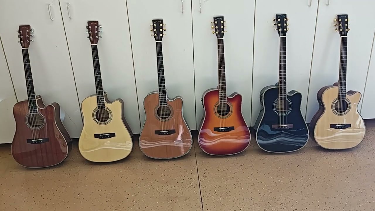 2025 Zager Guitars comparison guide ZAD900 vs ZAD80 vs ZAD50 vs Martin and Taylor | Zager EZ-Play