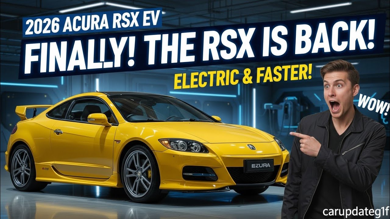 2026 ACURA RSX EV EXPLAINED | ELECTRIC SPORT COUPE 