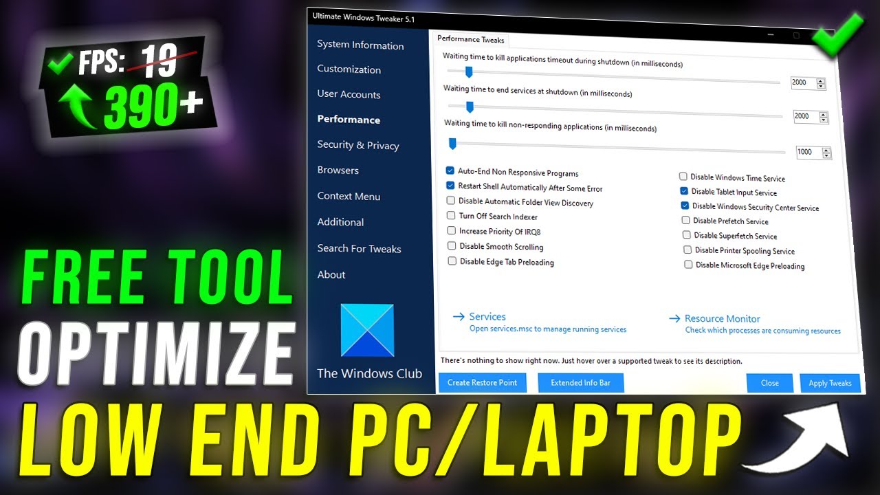FREE TOOL to Optimize Windows 10/11 for Ultimate Gaming & Performance!