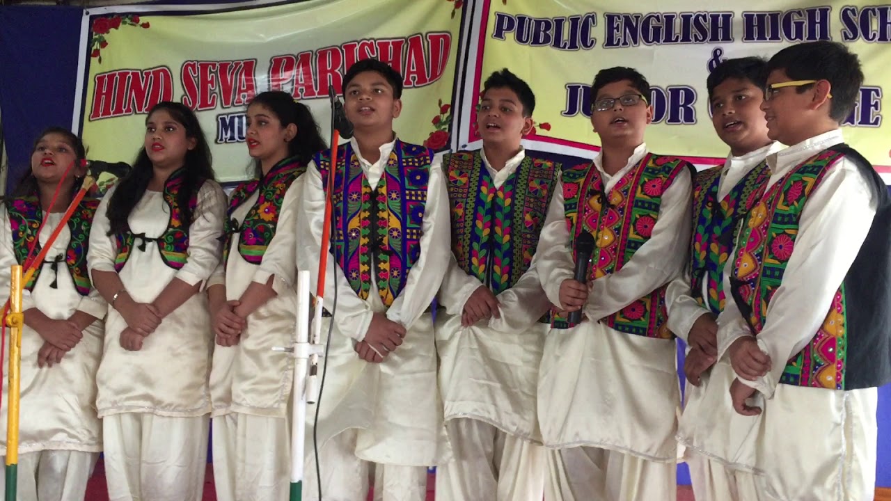 Fir Aaj Bhujaye Phadak Uthi - by DG Khetan International school.