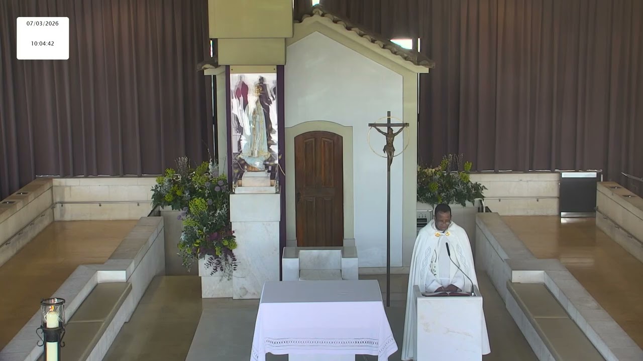 Terço a Nossa Senhora de Fátima desde a Capelinha das Aparições 07.03.2026