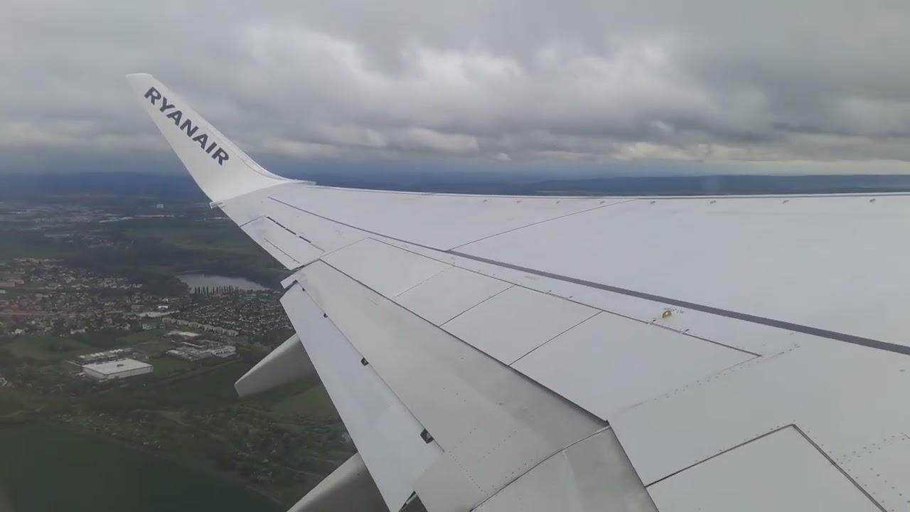 Ryanair - Prágai felszállás - Budapesti landolás 2024.04.16.