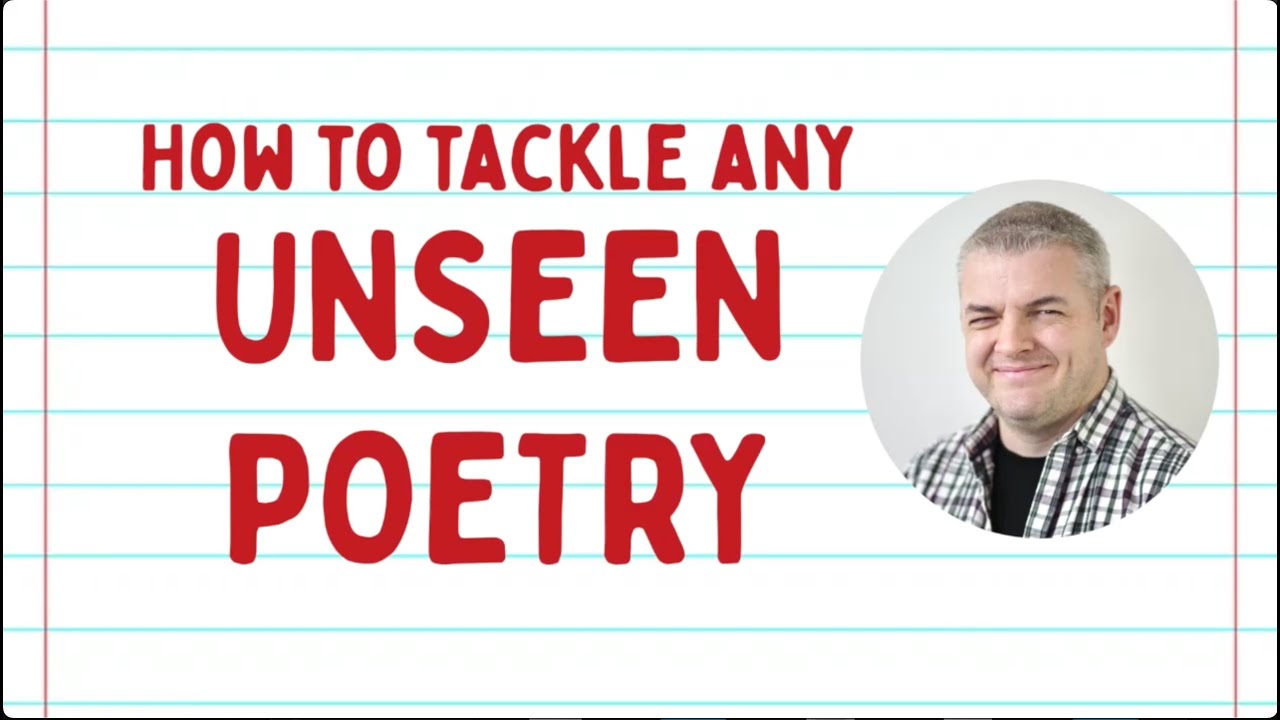 How to tackle any Unseen Poetry