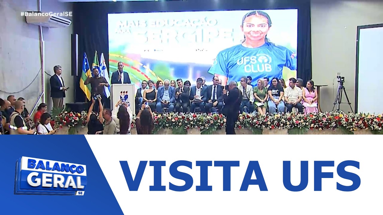 Ministro da Educação vem a Sergipe e participa de posse do Reitor da UFS - BGT