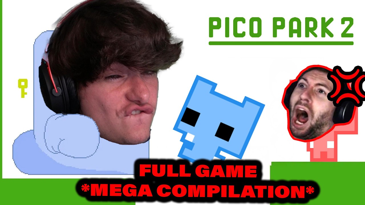 PICO PARK 2 COMPLETELY BROKE US *Full Game Mega Compilation*