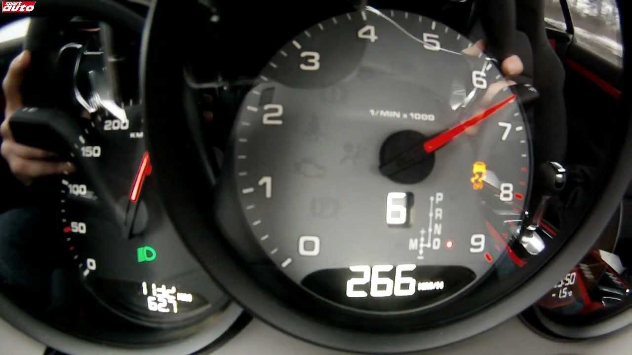 2013 Cayman S 290 km/h & Snow Drift First Tracktest sport auto New Porsche Cayman S 981c