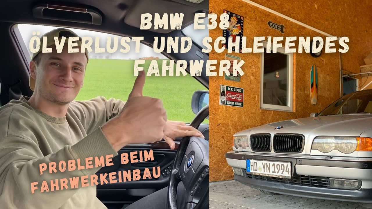 Gewindefahrwerk vorne einbauen | Ölverlust am 7er E38 | Carporn