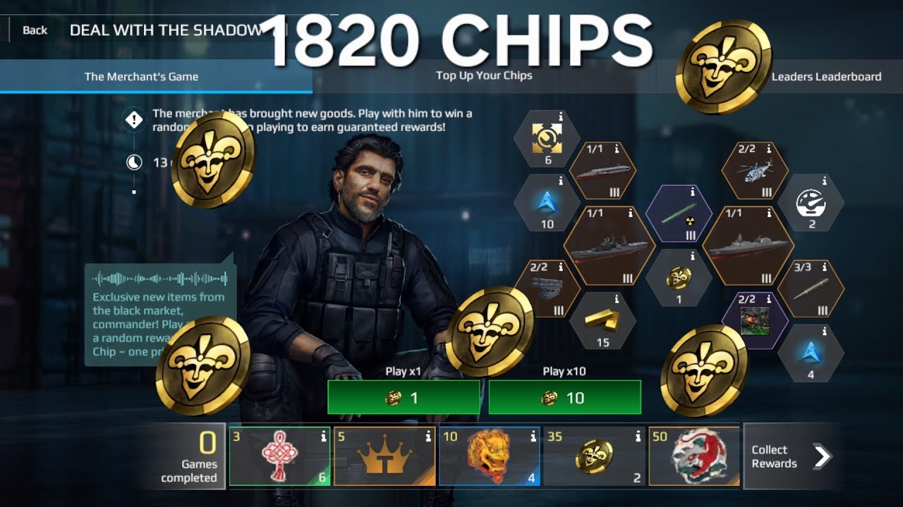 DEAL WITH THE SHADOW Modern Warships 