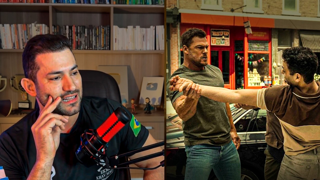 O QUE ELE ACERTA e O QUE TE MATARIA NA RUA! 💀 Reagindo às lutas do Jack Reacher