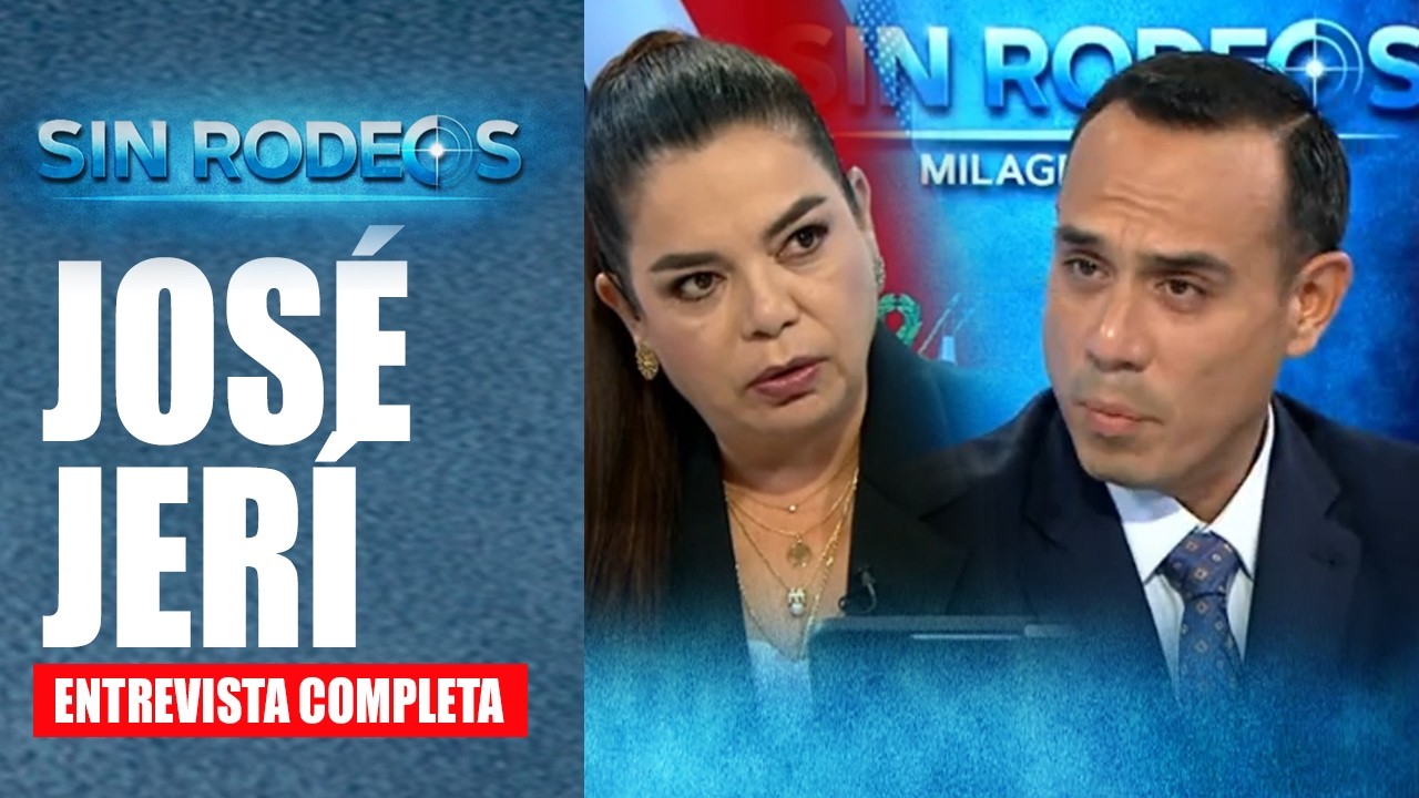 José Jerí en Sin Rodeos con Milagros Leiva