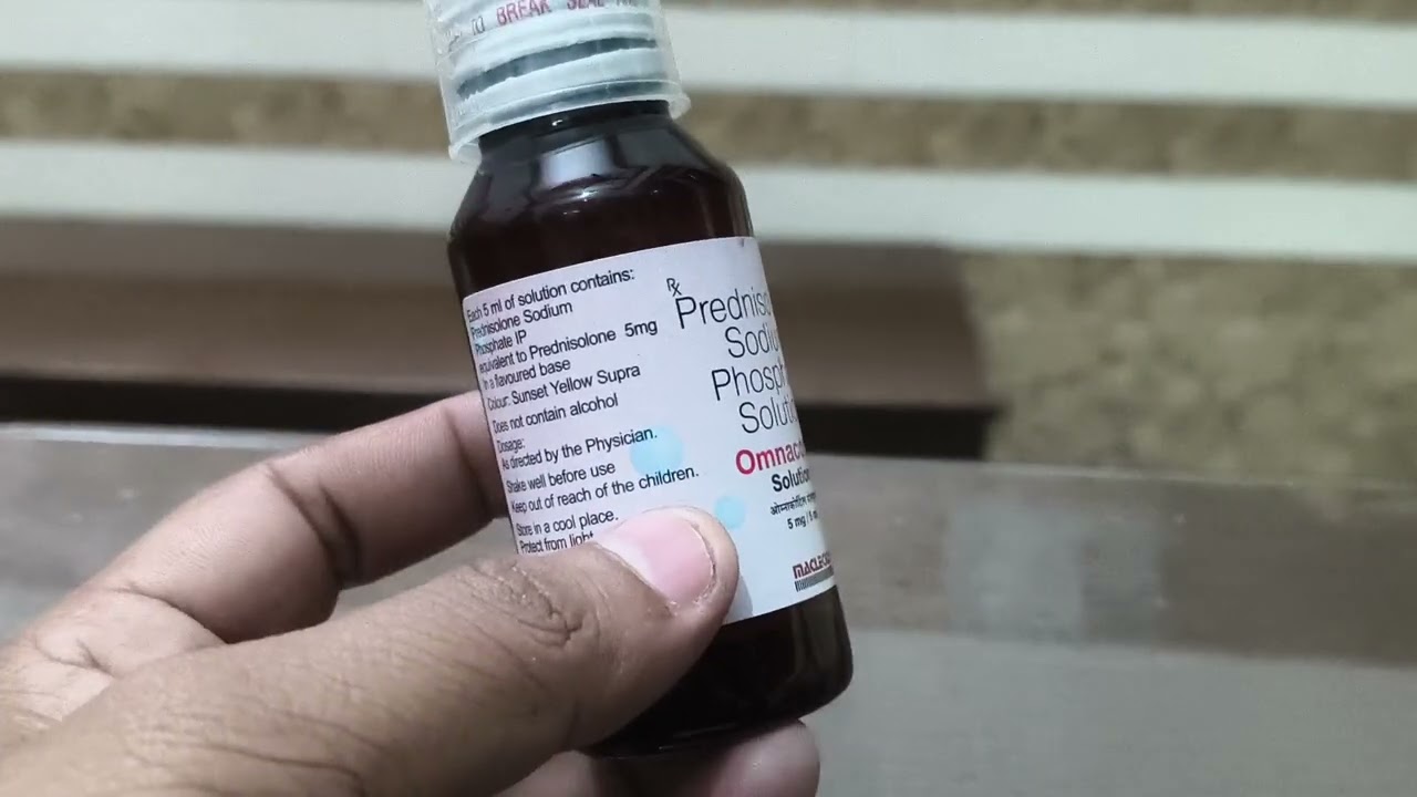Omnacortil solution syrup best children dermititis use prednisolone sodium phosphate syrup use