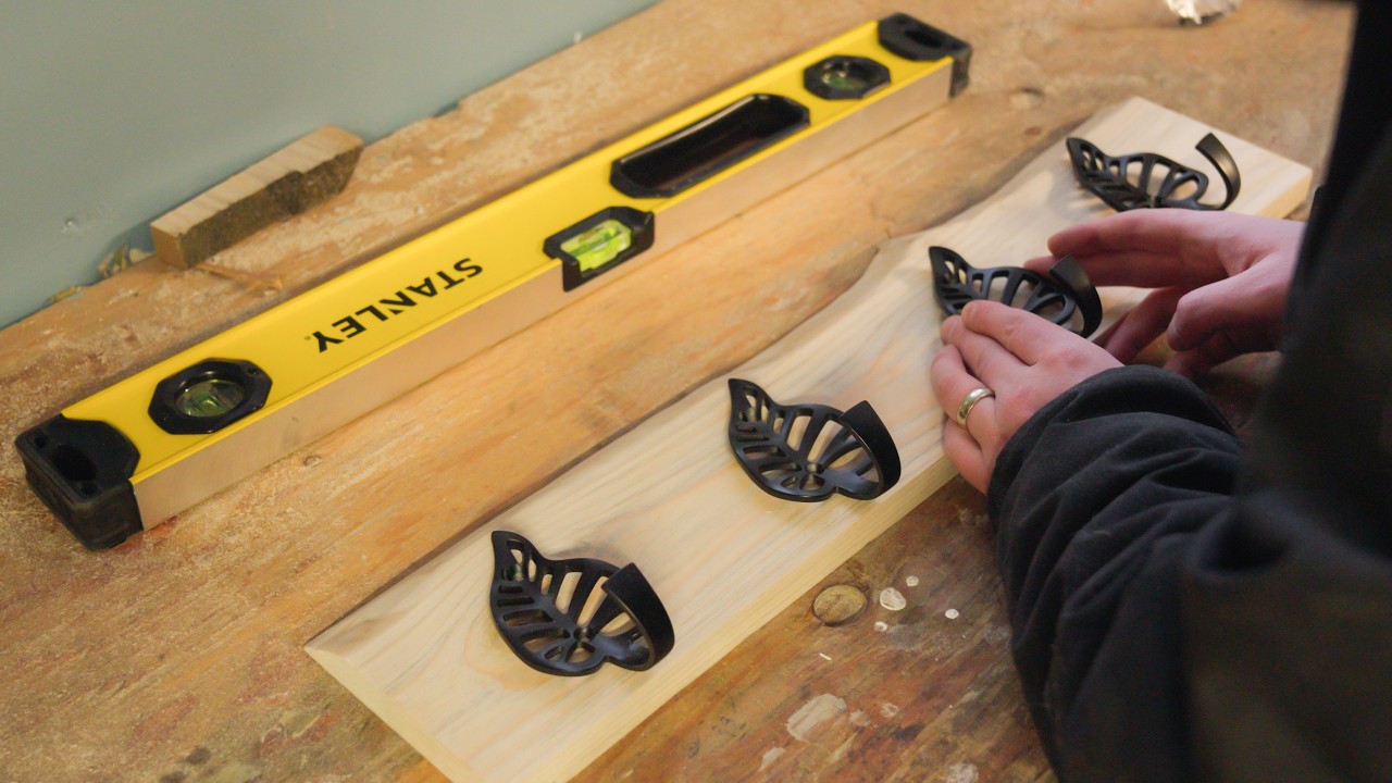 I Made A Live Edge DIY Coat Rack