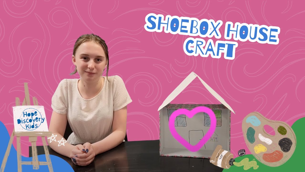 Mary and Martha | Shoebox house | Pre-school Craft