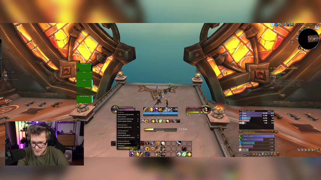 [ger/eng] Wow dungeons und talk und loa patch ! Wuhuuu!!
