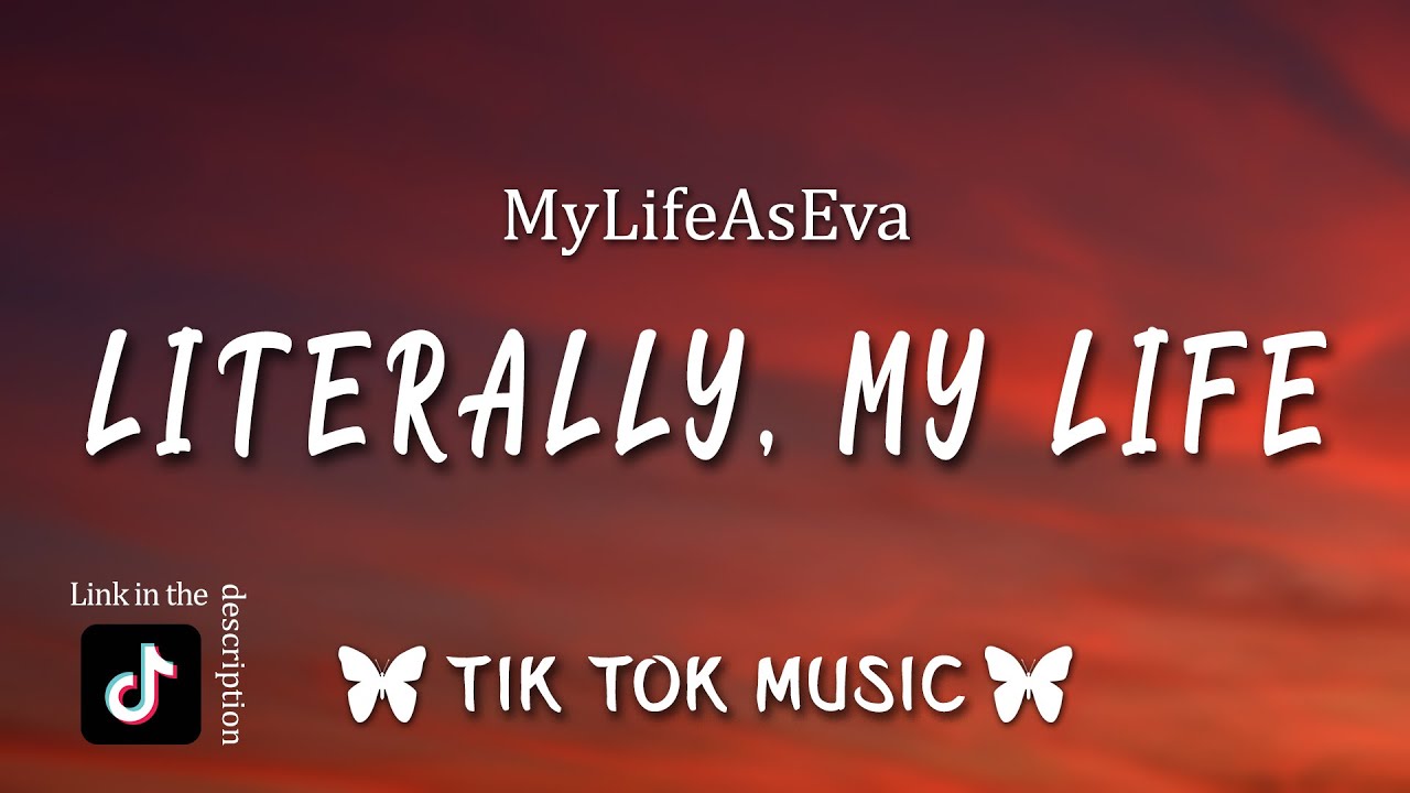 Actual goals, AF, Literally my life is By MyLifeAsEva (TikTok Remix) (Lyrics)
