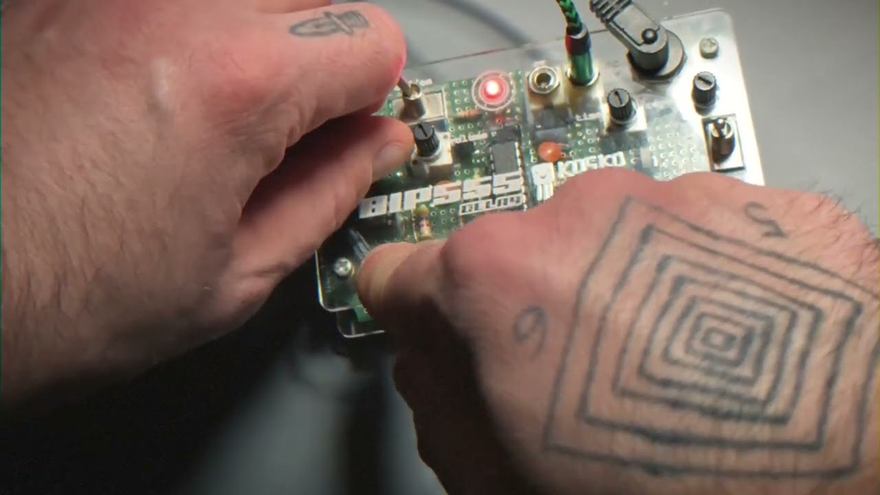 BIP555 Delay. DIY analog synth by KoskoFX