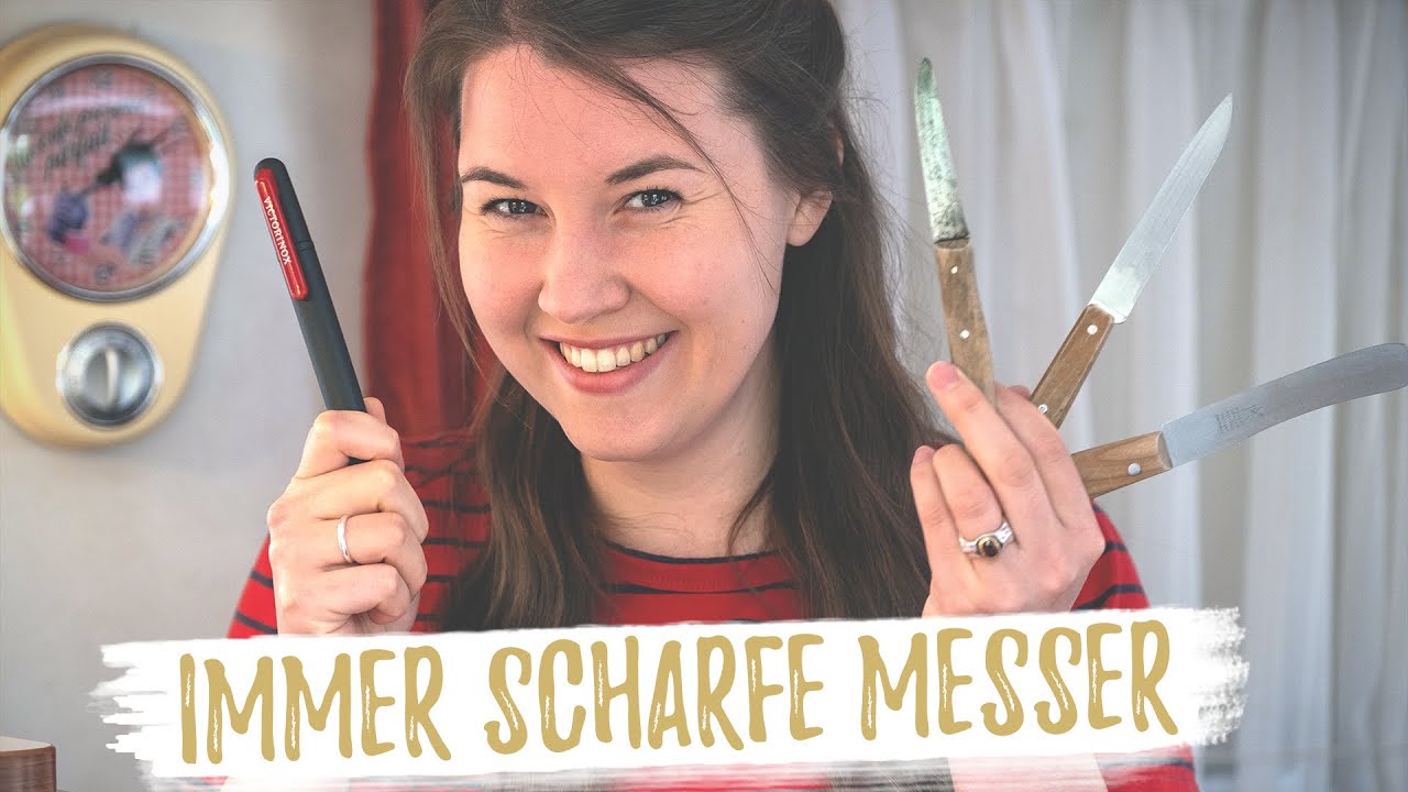 Messer unterwegs sch&auml;rfen | Mega einfach & schnell