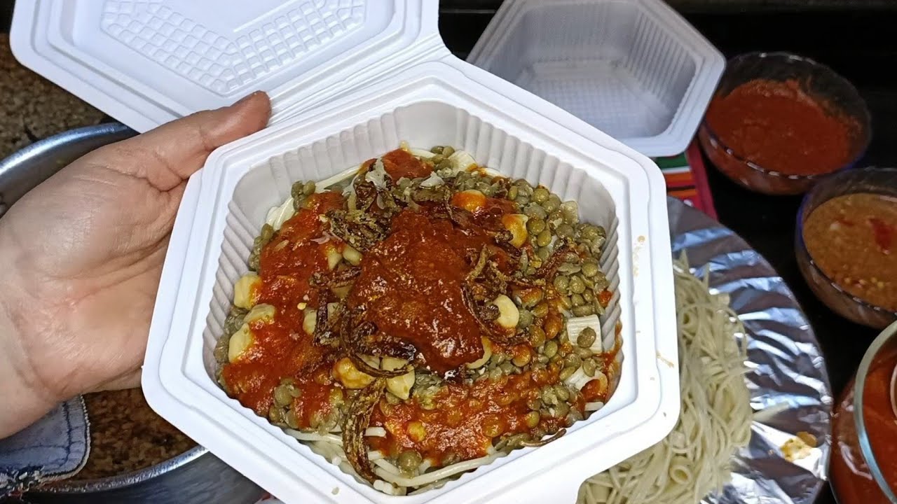 طول عمرك بتعملية👌 غلط  الكشرى المصري على اصولة بطريقة اشهر المحلات مفلفل هيموتوا علية