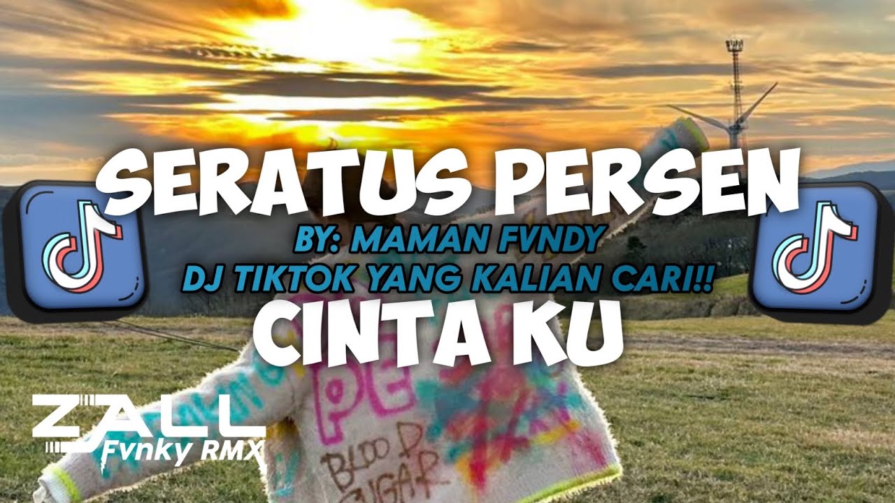 DJ SATU HITAM MANIS SEDIKIT BERKUMIS | SERATUS PERSEN CINTAKU MASHUP