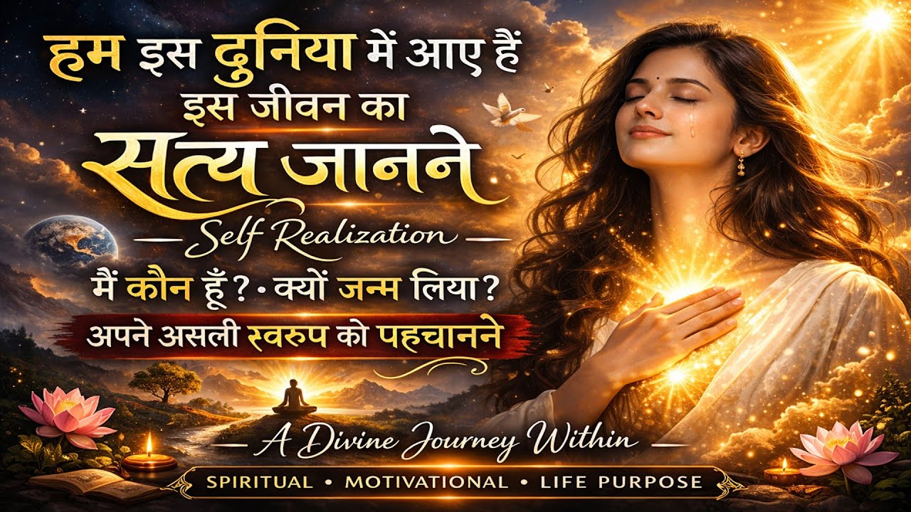 हम इस दुनिया में क्यों आए हैं? | Soul Realization Purpose Song | Heart Touching Spiritual Song 2026 