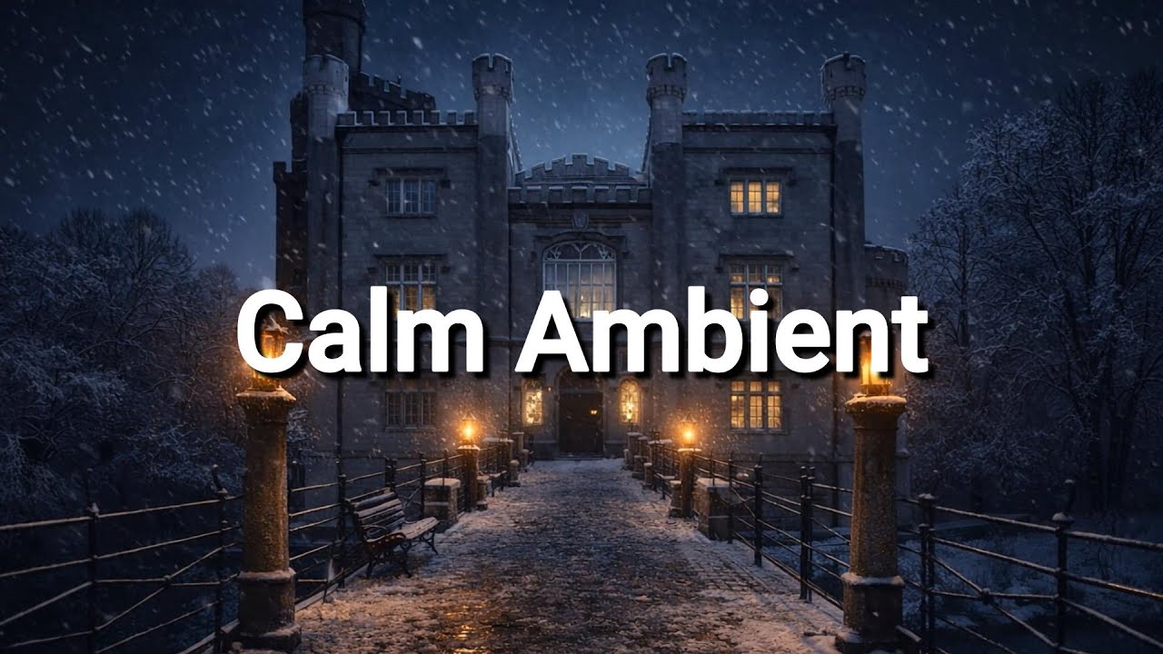 Snowfall in the Castle | Ultra Calm Ambient (No Vocals, No Bass)