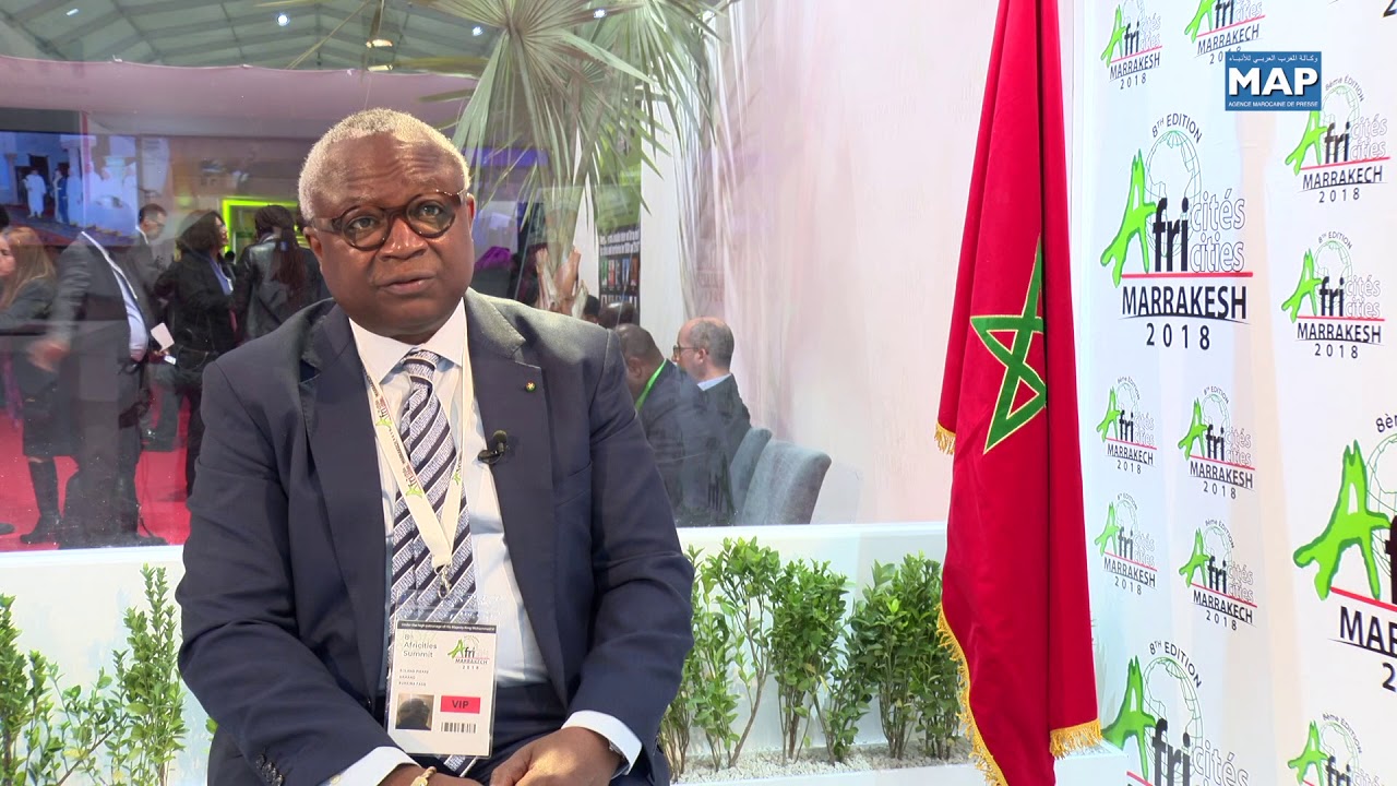 Armand Roland Pierre Beouinde, maire de la ville de Ouagadougou Burkina Faso