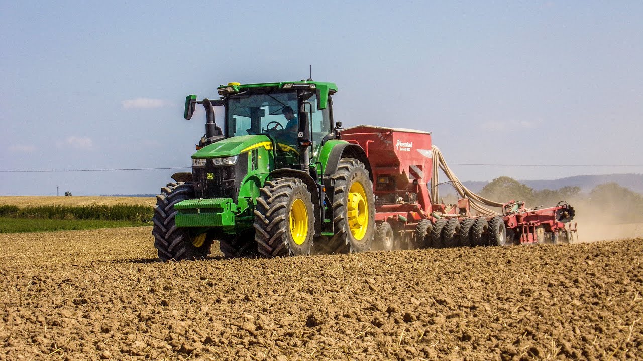 SETÍ ŘEPKY 2023 I JOHN DEERE 7R310 & KVERNELAND MSC 6000