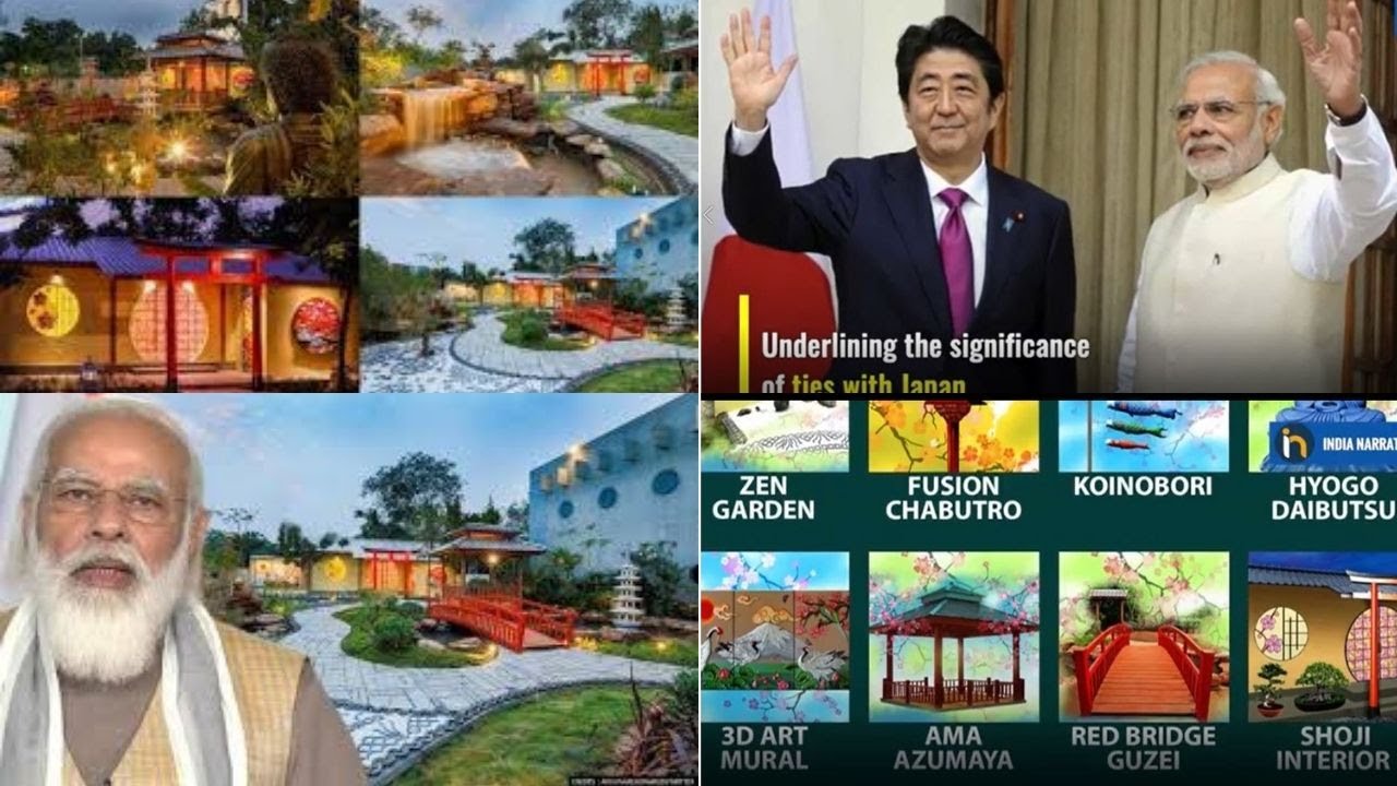 PM Modi shares pics newly-inaugurated Japanese-style Zen Garden Ahmedabad - India News 29th June