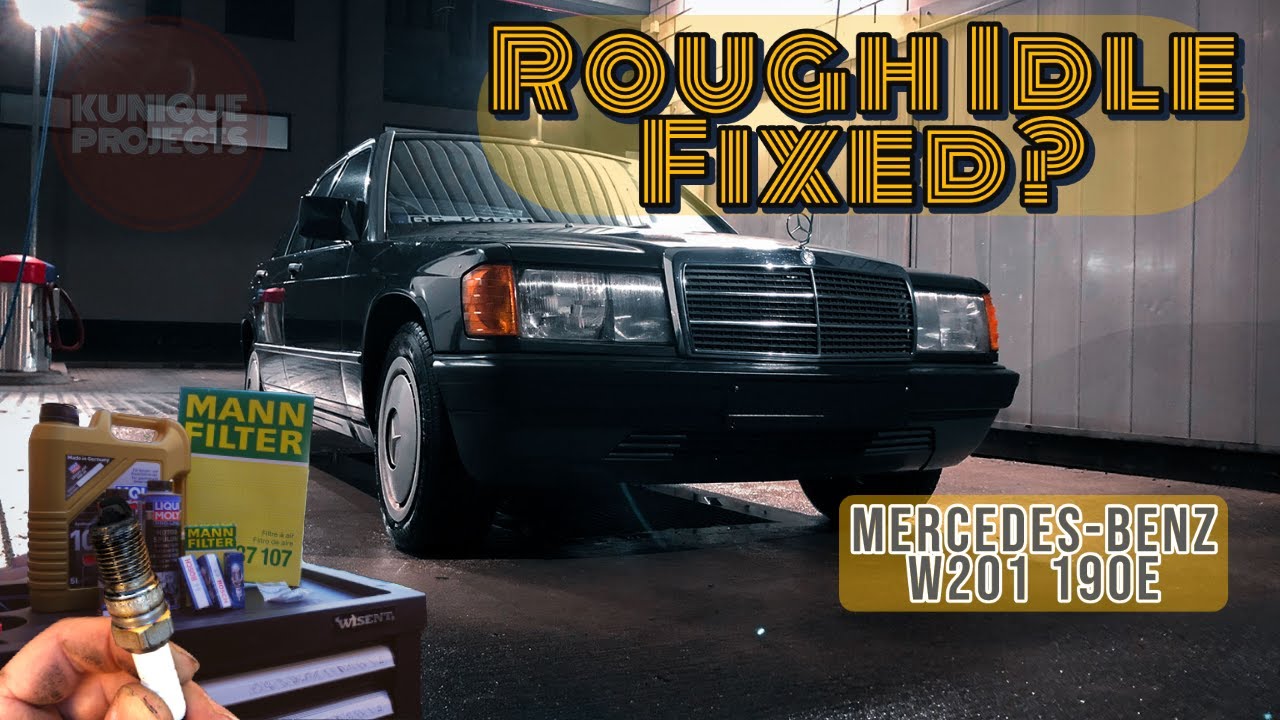 Mercedes Benz 190E W201 | Устранен неровный холостой ход? | Проблемы с холостым ходом решены?
