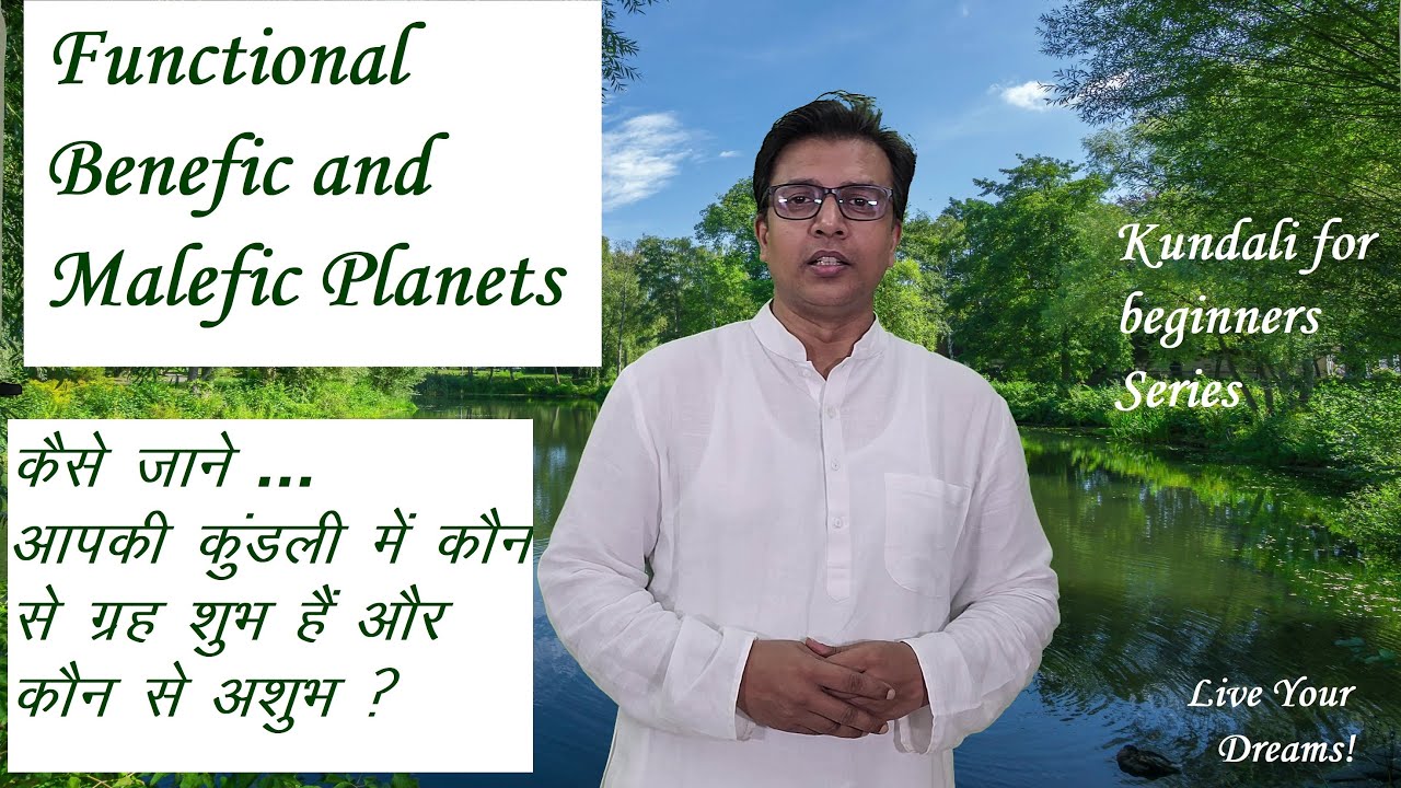 Functional Benefic and Malefic Planets - Astrology for Beginners- Part 25| Hindi