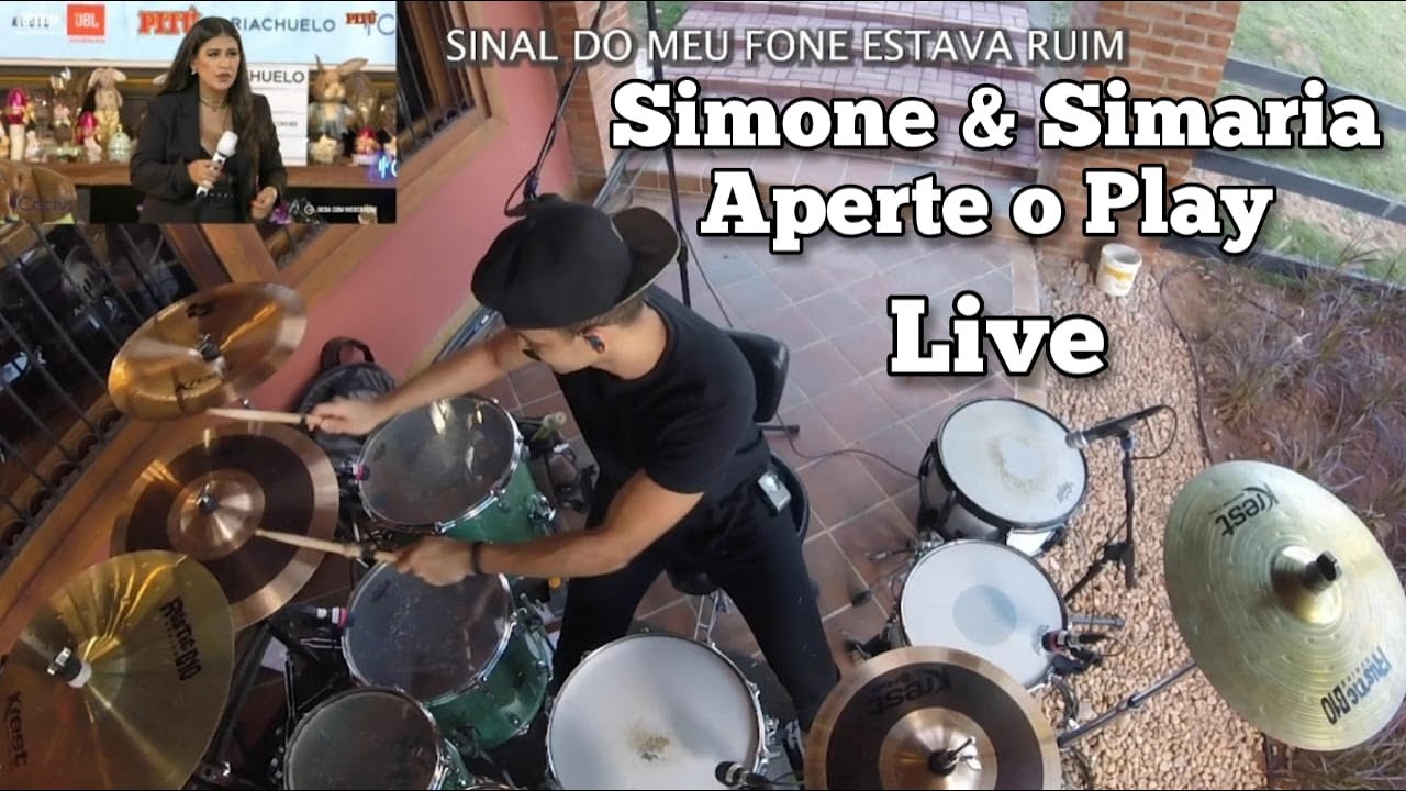 LIVE SIMONE E SIMARIA - APERTE O PLAY - MARCELO FALCÃO