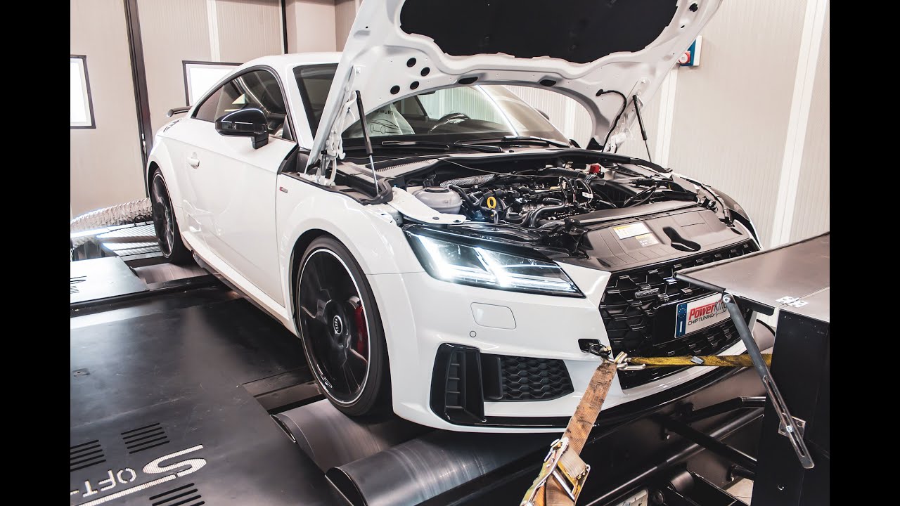 AUDI TT 45 TFSI 245cv | CENTRALINA AGGIUNTIVA POWERKING BT2 con APP (DYNO TEST!)