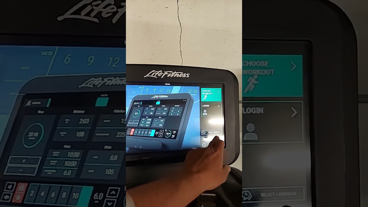 Как получить доступ к режиму Life Fitness Manager ##gymmotivation #gymtime