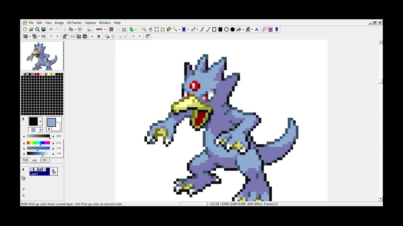 GG- Recolouring Sprites